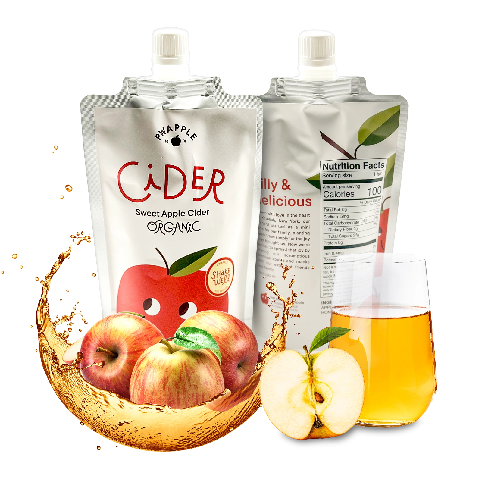 PWAPPLE Non-Alcoholic Apple Cider