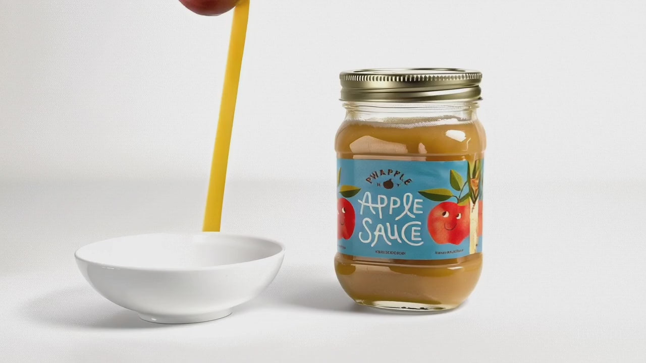 Silly and Delicious Apple Sauce — 8 oz